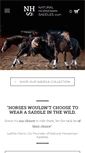 Mobile Screenshot of naturalhorsemansaddles.com